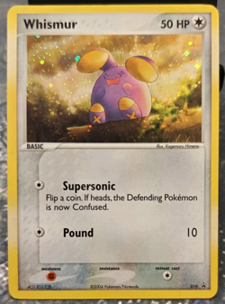 Whismur 019/095 EX Promo Holo Rare English 2004 Pokemon TCG - Image 1