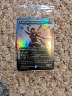 Magic: The Gathering Mary Jane Watson Iron Spider Game Trading Card Unopened - Image 1