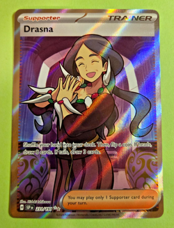 Pokemon TCG Surging Sparks Drasna 231/191 Ultra Rare Holo Nm - Image 1