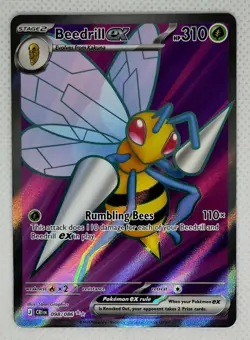 Beedrill EX 098/086 Ultra Rare Holo Chaos Rising - Pokemon TCG - Image 1