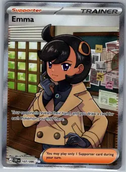 Emma 107/086 ME04: Chaos Rising - Pokemon Card - NM - Image 1