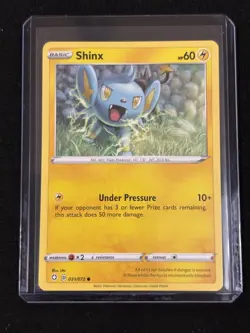 2021 POKEMON CARD 031/072 SHINX SWORD & SHIELD SHINING FATES TCG FS - Image 1