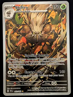 Shiftry (163/162) SV05: Temporal Forces Pokemon NM - Image 1