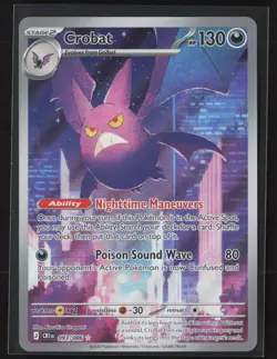 Crobat 093/086 Holo Illustration Rare Chaos Rising Pokemon Near Mint - Image 1