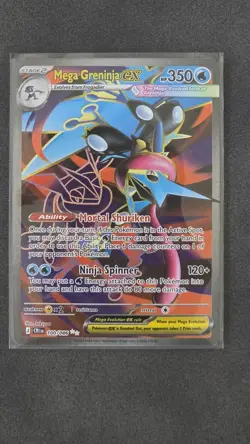 Mega Greninja ex 100/086 : Chaos Rising Holo Ultra Rare Pokemon - Image 1