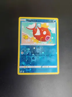 Pokemon TCG Kanto Friends Magikarp 39/192 Cosmo Reverse Holo Promo PRINT LINES - Image 2