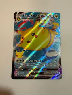 FLYING PIKACHU VMAX 007/025 HOLO VMAX RARE CELEBRATIONS POKEMON HOLO NM - Image 1