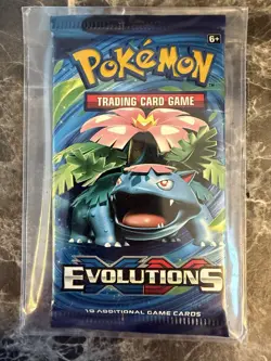 XY Evolutions Booster Pack Art Set (4 packs) - Pokemon TCG 2016 - Factory Sealed - Image 4