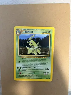 Bayleef 29/111 Uncommon Neo Genesis Pokemon Unlimited Lightly Played - Image 1