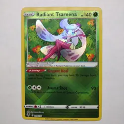 Pokemon Radiant Tsareena Silver Tempest 016/195 Holo Rare - Same Day Shipping! - Image 1