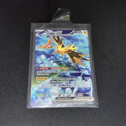 Pokemon TCG Zapdos EX 202/165 Scarlet & Violet 151 SIR Holo NM Card English - Image 1
