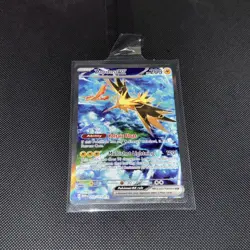 Pokemon TCG Zapdos EX 202/165 Scarlet & Violet 151 SIR Holo NM Card English - Image 2