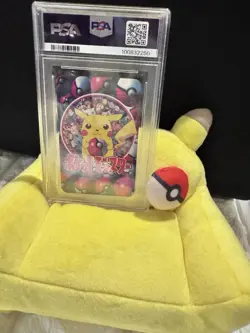 PSA9 1998 POKEMON TELEVI-KUN MAGAZINE PLAYING CARDS RHYHORN/RHYDON/HORSEA/SEADRA - Image 4