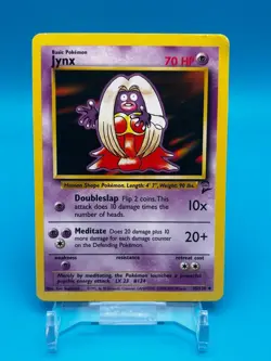 Jynx Pokemon Card #45 - Base 2 Set - Uncommon 2000 TCG Vintage LP - Image 1