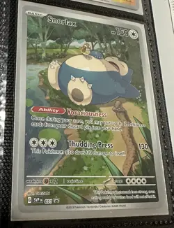Pokemon TCG Snorlax 051 Scarlet & Violet 151 Promo Card NM Condition - Image 1