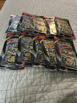 Sealed Chaos Rising Single Pack Blister Toxel ME04 Pokemon Lot Of 10 New Sealed - Image 1
