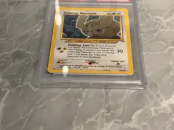 Pokemon Shining Noctowl Neo Destiny Unlimited Holo Rare #110 PSA 7 - Image 2