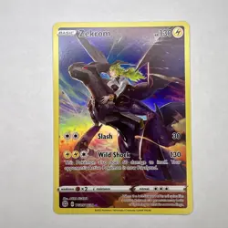 2022 Pokemon Brilliant Stars #TG05/TG30 Zekrom FA Ultra Rare NEAR Mint - Image 1