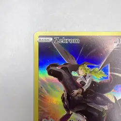 2022 Pokemon Brilliant Stars #TG05/TG30 Zekrom FA Ultra Rare NEAR Mint - Image 2