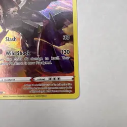 2022 Pokemon Brilliant Stars #TG05/TG30 Zekrom FA Ultra Rare NEAR Mint - Image 4