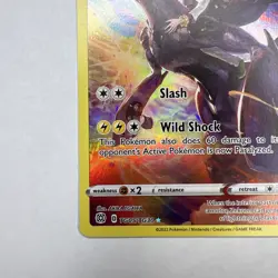 2022 Pokemon Brilliant Stars #TG05/TG30 Zekrom FA Ultra Rare NEAR Mint - Image 5