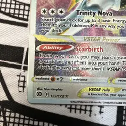 Pokemon TCG Arceus VSTAR (METAL CARD) 123/172 Brilliant Stars PROMO - Image 5
