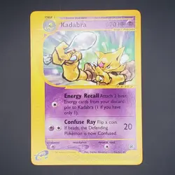 Pokemon Kadabra 84/165 Expedition Base Set WOTC Uncommon LP - Image 1
