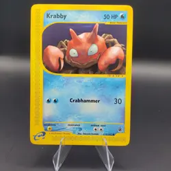 Krabby 115/165 Pokemon Expedition Base Set LP - Image 1