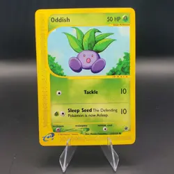 Oddish 2002 Pokemon TCG Expedition Base Set 122/165 MP - Image 1