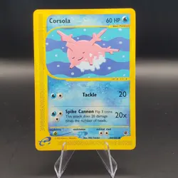 Corsola 102/165 Pokemon Expedition Common LP - Image 1