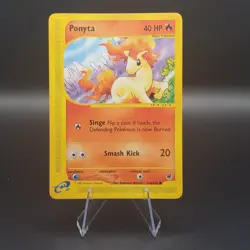 Ponyta Pokemon 126/165 Expedition Base Set - LP Common (2002) - Image 1