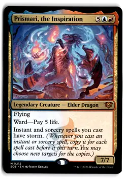 Prismari, the Inspiration - NM - SOS Secrets of Strixhaven # 212 - MTG Magic - Image 1