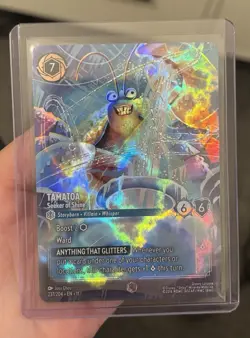 Tamatoa Enchanted - Seeker Of Shine (237/204) Disney Lorcana Card Winterspell - Image 2