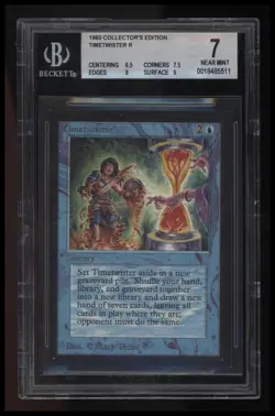 1993 Magic The Gathering Collector's Edition Timetwister R BGS 7.0 - Image 1