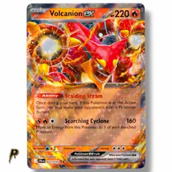 Volcanion ex 031/159 - 2025 Journey Together Double Rare Holo Pokemon Card NM - Image 1