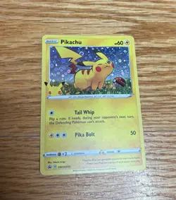 Pikachu SWSH039 25th Anniversary Black Star Promo Pokemon NM General Mills - Image 1