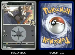 LARRYS STARAVIA ENERGY PATTERN 169/217 ASCENDED HEROES POKEMON REVERSE HOLO NM - Image 3