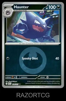 HAUNTER (ENERGY SYMBOL PATTERN) 124/217 UC ASCENDED HEROES POKEMON NM/M - Image 2