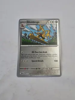 Gholdengo 099/132 Uncommon Mega Evolution Pokemon Reverse Holo Near Mint - Image 1