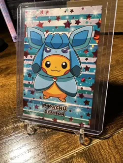 Pokemon Card Database Attacks 2 Pikachu Glaceon Red Ice Holo - Image 2