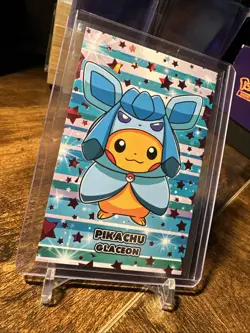 Pokemon Card Database Attacks 2 Pikachu Glaceon Red Ice Holo - Image 3