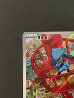 Pokemon TCG Riolu 010 Mega Evolution Promo Holo NM - Image 3