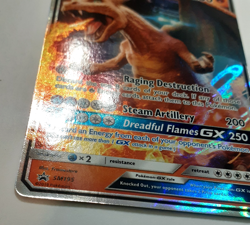 Pokemon TCG Charizard GX Holo Ultra Rare SM 195 near mint - see photos! - Image 4