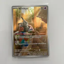 Mimikyu 075 Sv: Scarlet & Violet Promo Cards Holo NM Pokemon Card 2024 - Image 1