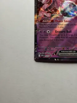 Team Rocket's Mewtwo ex 205 SV Scarlet & Violet Promo Near Mint - Image 5