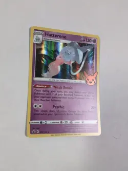 Hatterene Holo Pokemon Card 073/198 Trick or Trade Halloween 2022 NM - Image 2