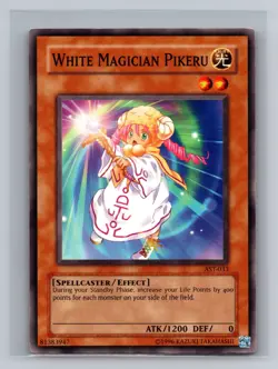 White Magician Pikeru AST-033 – Yu-Gi-Oh! Ancient Sanctuary NM - Image 1