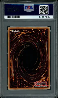 2006 Yu-Gi-Oh! 1st Edition Ultimate Rare Cyber Barrier Dragon SOI-EN006 PSA 9 - Image 2