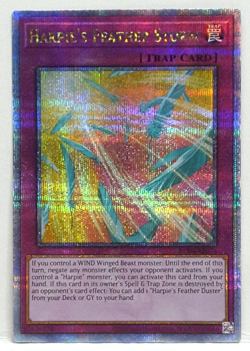 Yugioh Asian-English Harpie's Feather Storm RC04-AE074 25TH FOIL QCSR - Image 1