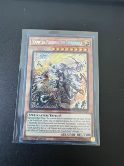Yugioh - DOGMATIKA FLEURDELIS THE THUNDERBOLT - SECRET RARE - DOOD-EN026 - Image 1